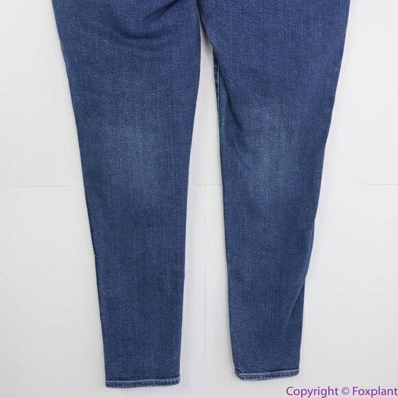 NEW Madewell Tall 10" High-Rise Skinny Jeans in Wendover Wash: TENCEL, 35T - Picture 7 of 15